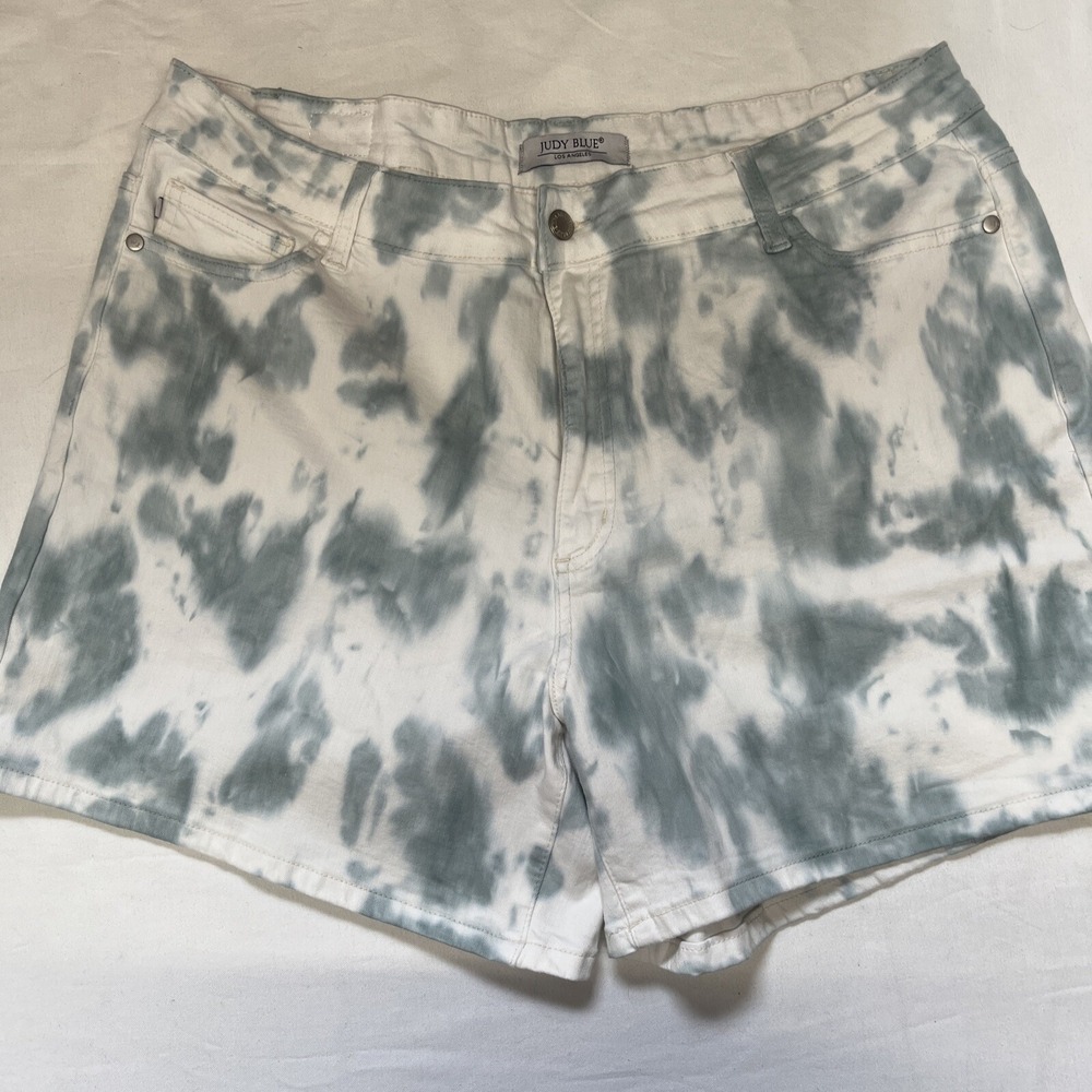 judy blue tie dye shorts 3xl pkus size 3x